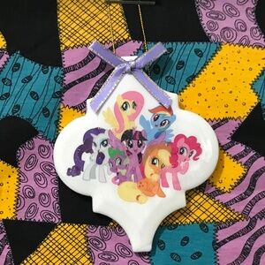 My Little Pony And friends Lantern tile Christmas ornament